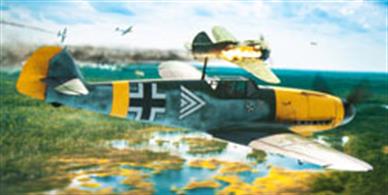 The ProfiPACK edition kit of German WWII fighter plane Bf 109F-2 in 1/72 scale. plastic parts:Eduard marking options: 6 decals: Eduard PE parts: pre-painted painting mask: yes