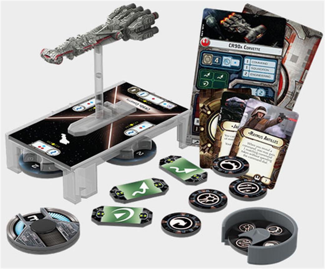 Fantasy Flight Games  SWM03 CR 90 Corellian Corvette for Star Wars Armada Game