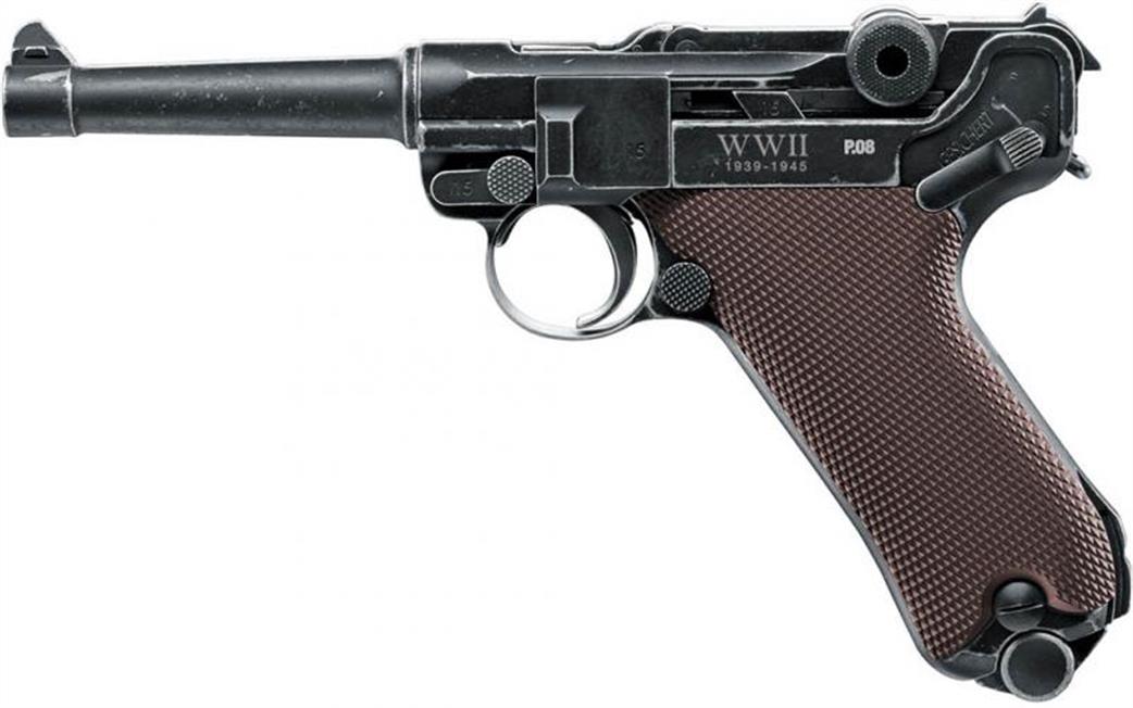 Umarex 1/1 AG4303 Legends PO8 Luger Pellet Firing BB Air Pistol