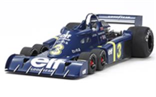 Tamiya 20058 1/20 Scale Tyrrell P34 6 Wheel FI Race CarGlue and paints are required