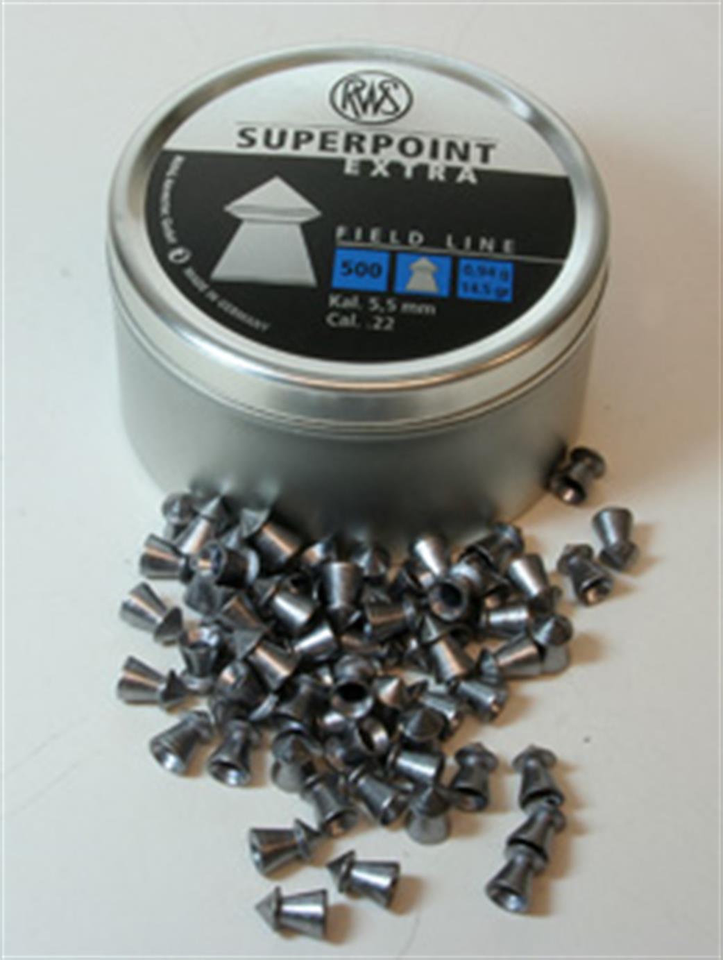 RWS  2136724 0.22 Superpoint Extra Pellets tin of 500