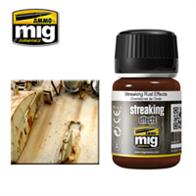 MIG Productions 1204 Enamel Streaking Effect - RustEnamel Streaking Effect 35ml JarRust and corrosion streaks and stains are easily created using this reddish-brown colour.