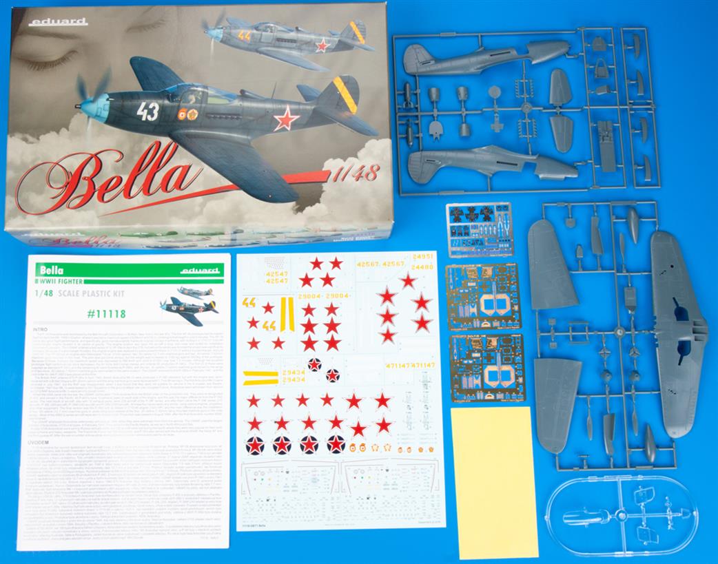Eduard 1/48 11118 P-39 Airacobra In Red Army Service Dual Combo Plastic Kit