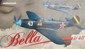 Limited Edition kit of WWII fighter aircraft P-39 Airacobra in 1/48 scale. The Dual Combo style kit offers Airacobras flown by Soviet pilots, top fighter aces included. plastic parts: Eduard No. of decal options: 10 decals: Cartograf PE parts: yas, pre-painted painting mask: yes