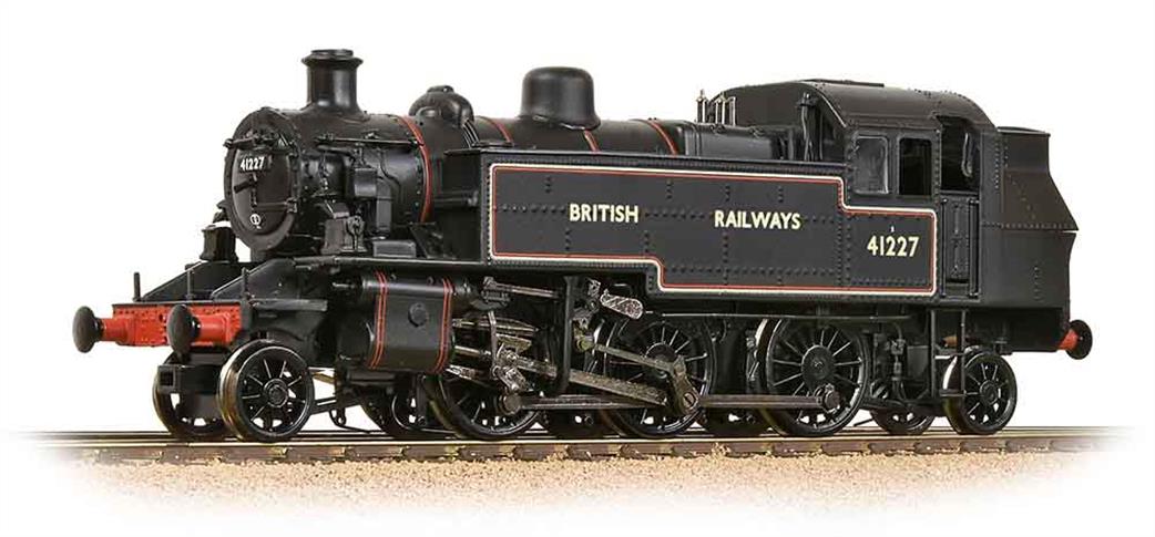 Bachmann OO 31-443 BR 41227 ex-LMS Ivatt 2MT 2-6-2T Lined Black Lettered BRITISH RAILWAYS