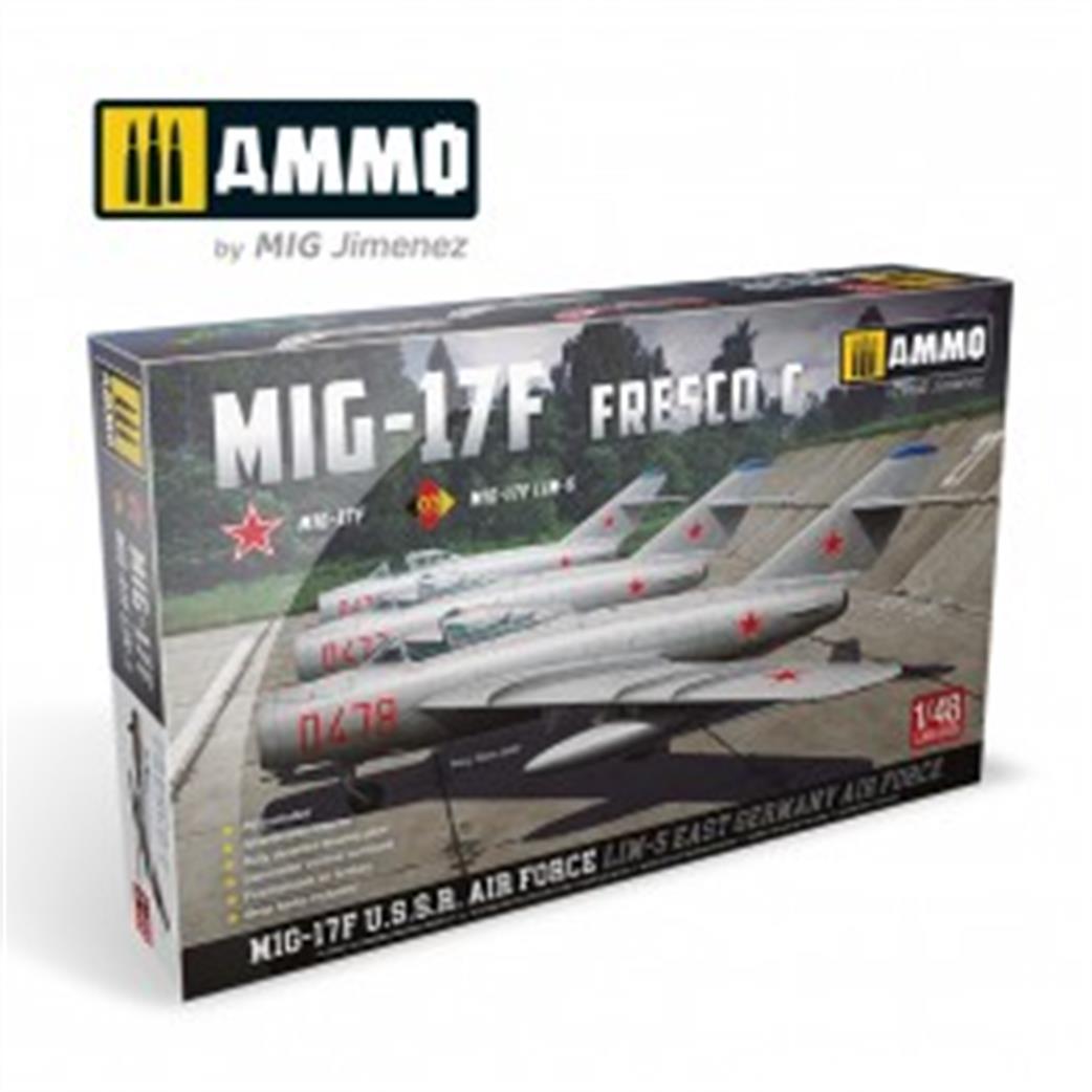 Ammo of Mig Jimenez 1/48 MIG8508 USSR MiG-17F Fresco C Russian Air Force