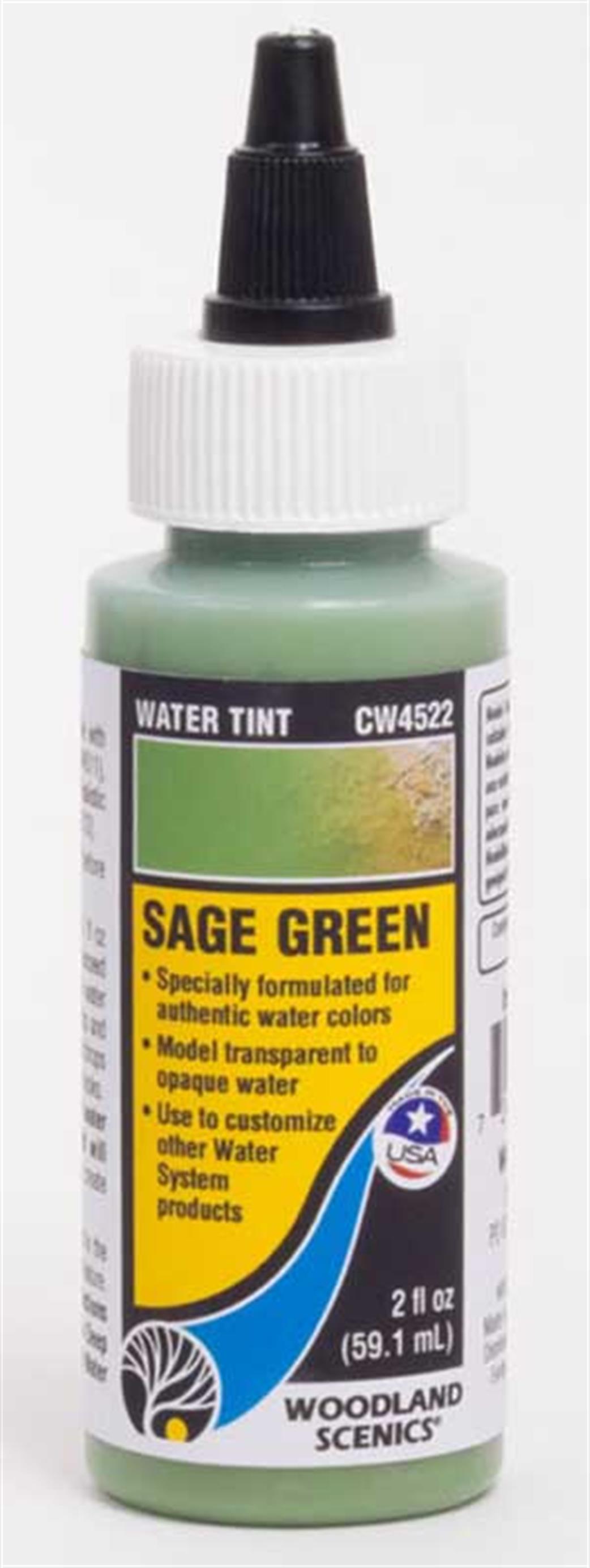 Woodland Scenics CW4522 Sage Green Water Tint