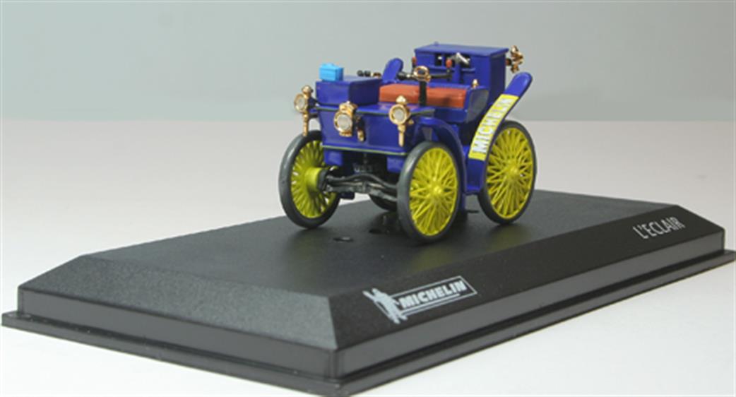 MAG 1/43 M053L Michelin Peugeot L'Eclair 1898 First Car on Pneumatic Tyres