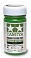 Tamiya Grass Green Textured Paint 87111By Coating your Diorama base with our water-based texture paint, you can create the expressions of green Grass. You can start with soil coverings and add grass on top.