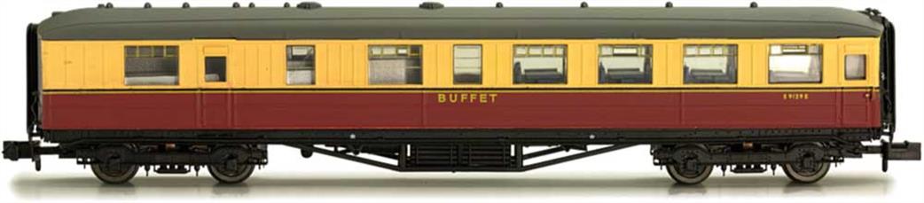 Dapol N 2P-011-353 BR E9135E Gresley Design Buffet Coach Crimson & Cream