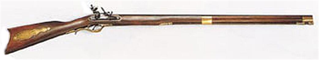 Denix 1/1 1201 Kentucky Flintlock Rifle 19th Century
