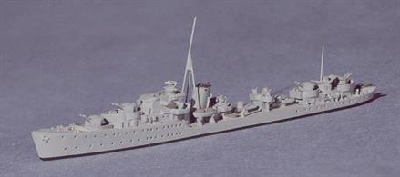 Fitted with 8x4" guns on completion when the MkXI 4.7" gun was delayed, all four ships were sunk in 1942 (Lance, Legion, Lively &amp; Gurkha).