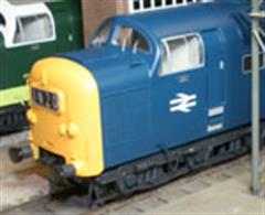 BR Class 55 Deltic Locomotive BR Blue Full YellowsOriginal batch model photo shown