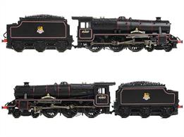 The LMS ‘Black 5’ is arguably the most famous of the 4-6-0 mixed traffic types built by the LMS, or any of the ‘Big 4’ railway companies, and this iconic design is brought to life in miniature thanks to this N scale model. Depicting No. 45407 ‘The Lancashire Fusilier’, this Graham Farish model captures the locomotive in its current condition where it is a regular performer on mainline railtours including the famous ‘Jacobite’ service in Scotland and the model comes complete with Scottish Region blue-backed smokebox plates.With a powerful tender drive mechanism supported by two axles that are fitted with traction tyres, the tender also houses the DCC decoder socket making it easy to fit a decoder ready for DCC operation. Sporting a high level of detail throughout, this Black 5 is ready to undertake all mixed traffic duties on your model railway.