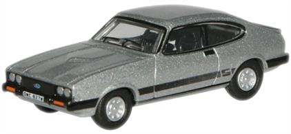 The Ford Capri was the cult car of the era and still attracts the attention of car enthusiasts thirty years on! Such was its popularity, it became a star in its own right in the TV series 'The Professionals'. Our latest introduction to the 1:76 range of Oxford Automobiles is reminiscent of the Capri - OWC827W - driven by Bodie in the 1980s episodes. For those of you with a collection of TV and film memoribilia - look out for this one!