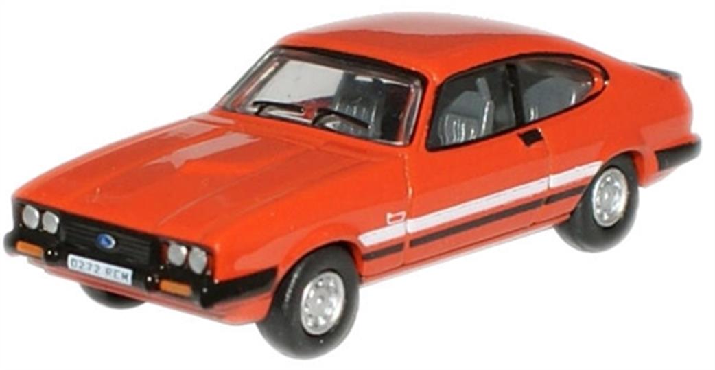 Oxford Diecast 1/76 76CAP004 Ford Capri MKIII Sebring Red