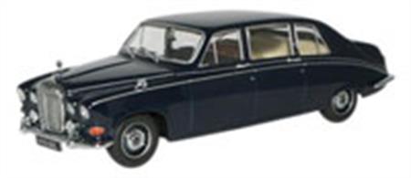 Oxford Diecast 1/43 Daimler DS420 Limousine Dark Blue DS005