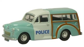Oxford Diecast 1/148 Morris Traveller Wolverhampton Borough Police NMMT004