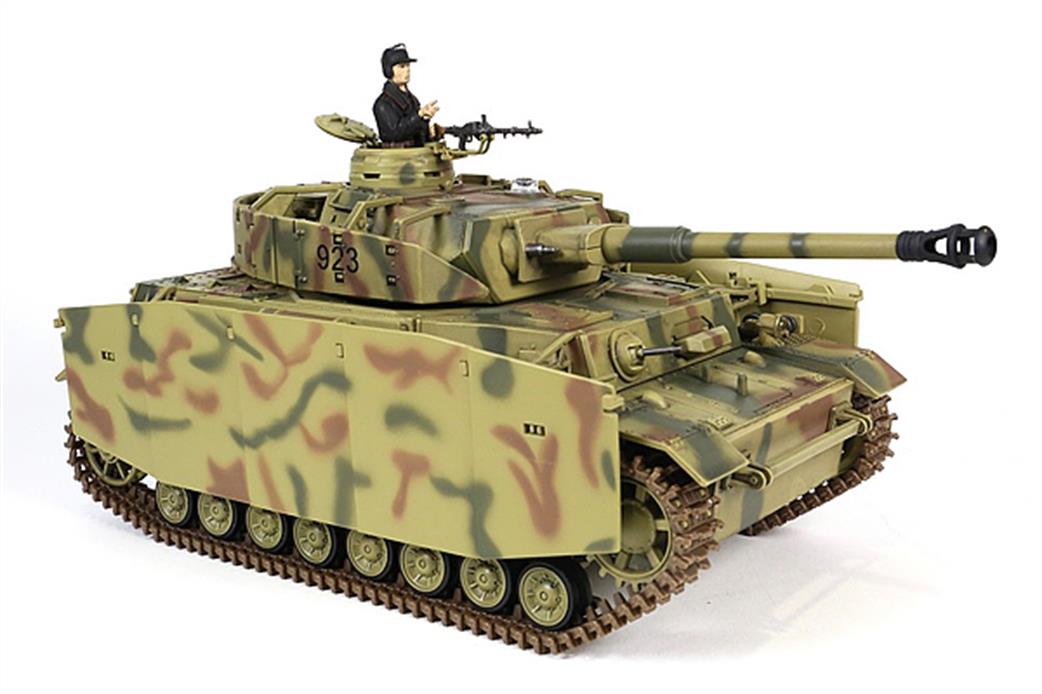Unimax Forces of Valor 1/24 372001 German Medium Tank PzKpfw IV Ausf.H Infra Red Battle Beam