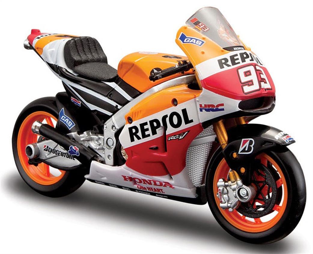 Maisto 1/18 31587 Repsol Honda Team Honda RC213V Motorbike Model