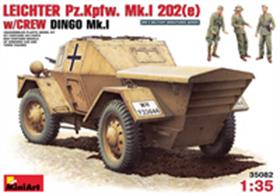 Mini Art 35082 1/35 Scale Leichter Mk1 (Dingo) Armoured Car German WW2