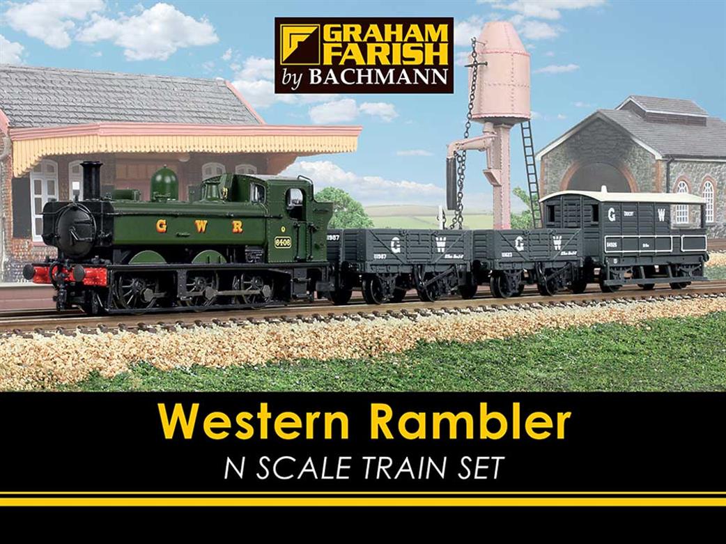 Graham Farish N 370-052 GWR Western Rambler Train Set
