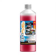 OPTIMIX RTR 20-1 is supplied as a 1lt container and is 20% nitromethane with 15% fully synthetic oil from KLOTZ. This is a very high performance RTR fuel for general use not race applications. The tuning band on RTR fuels are wider and therefore a little less critical.