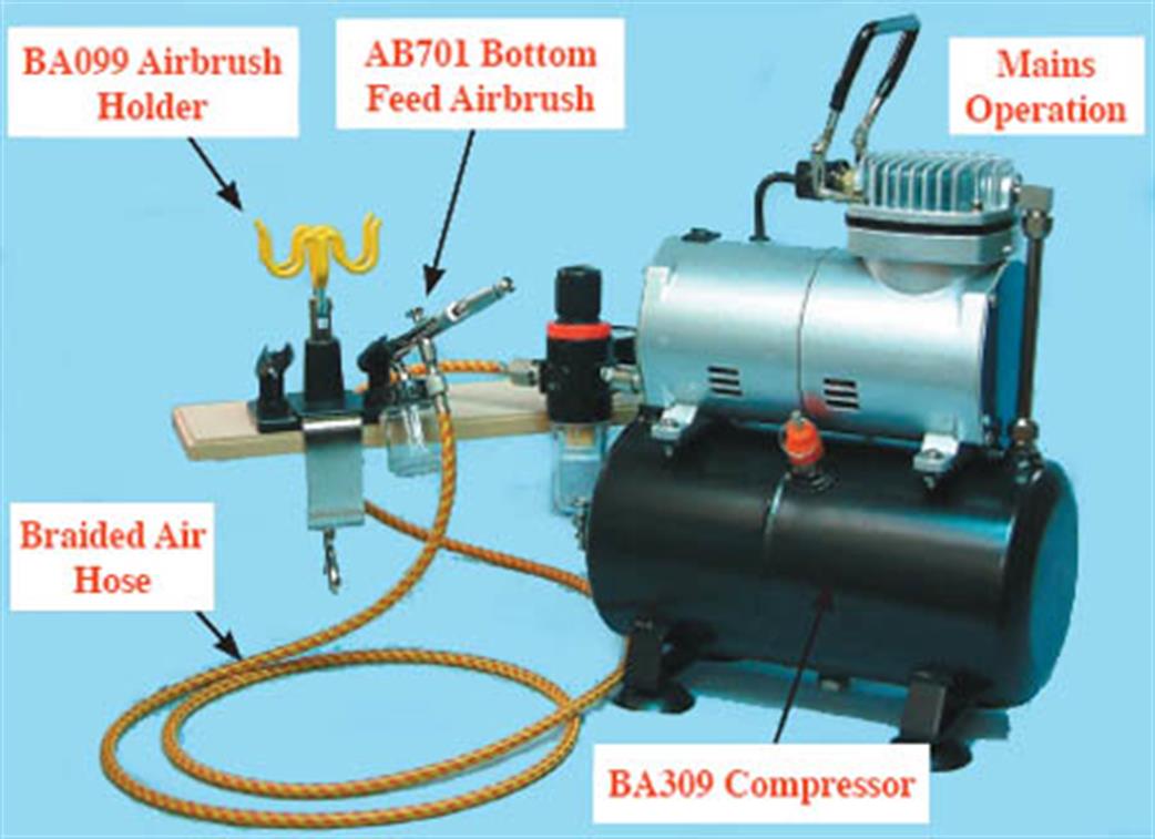 Expo  AB603 Deluxe Airbrush and Compressor Deal