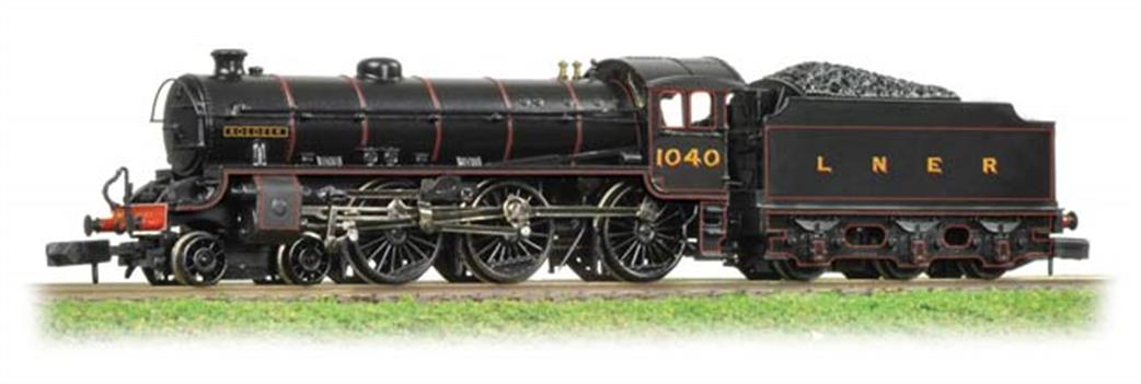 Graham Farish 372-079 LNER 1040 Roedeer Thompson B1 Class 4-6-0 LNER Lined Black N