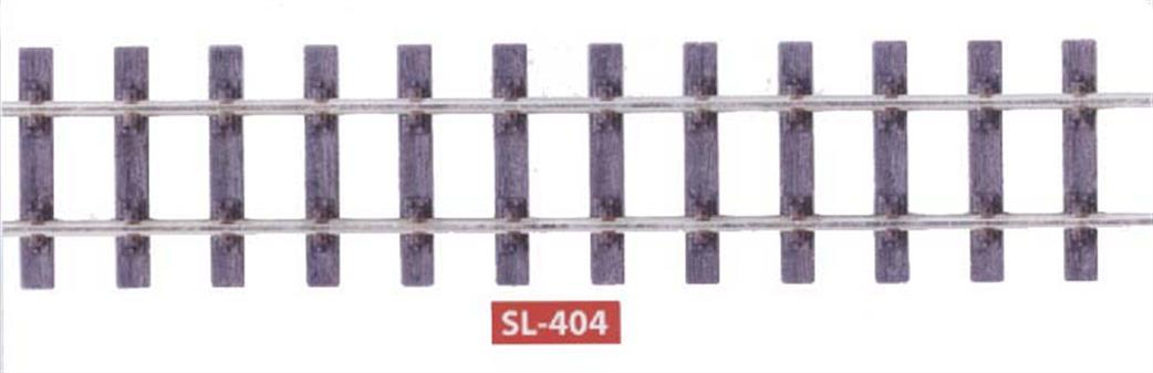 Peco OO9/HOe SL-404 Streamline OO9 Mainline Narrow Gauge Flexitrack Code 80 Nickel Silver Wooden Sleeper 914mm