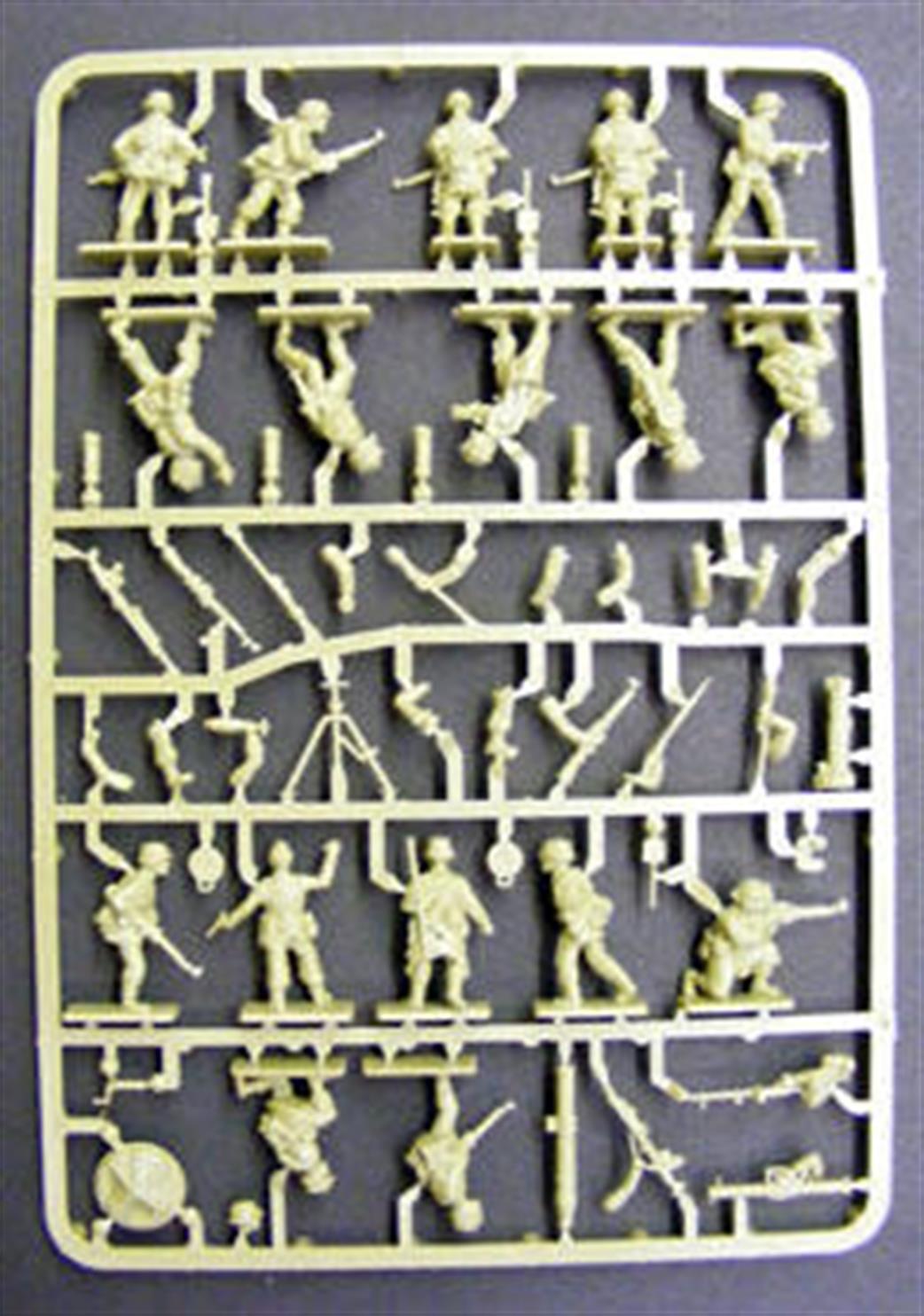 Valiant Miniatures 1/72 VM004 Germans in Normandy 1944 68 Unpainted Plastic Figures
