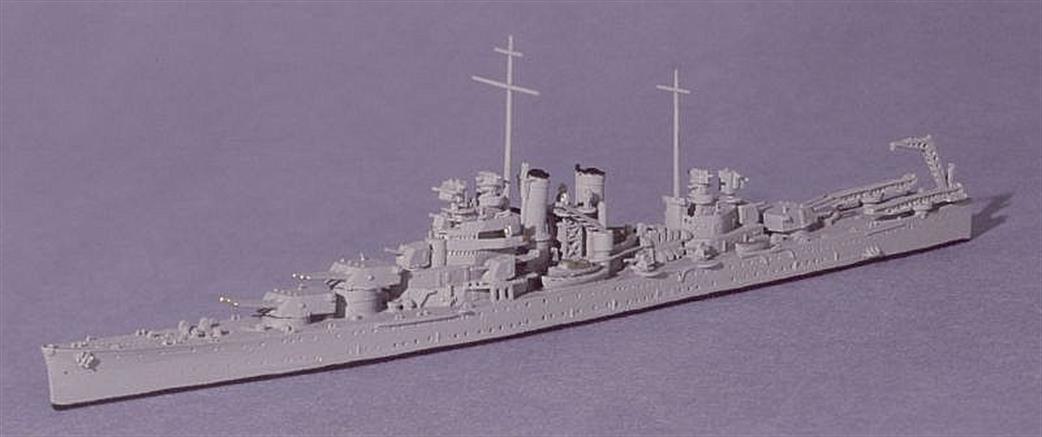 Navis Neptun 1/1250 1332 USS Wichita, Heavy Cruiser that served with the RN in the Atlantic, 1942