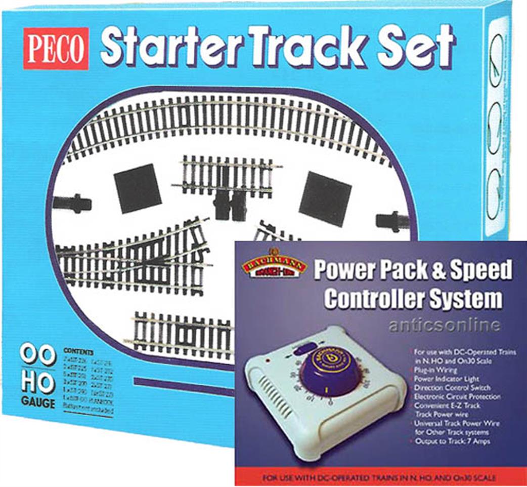 Antics OO OOTRACK Track and Power Controller Bundle