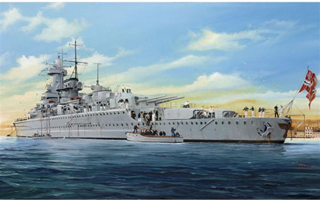 Trumpeter 05316 Admiral Graf Spee German Pocket Battleship Quality Plastic Kit 1/350