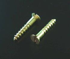 3g x 1/2" brass wood screws.Pack of 20