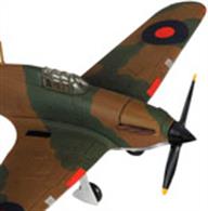 Corgi diecast AA32019 1/72nd scale diecast  RAF Hurricane Mkl 73 Sqn  flown by Fl Off. E.J. 'Cobber' Kain, at Rouvres  in France during the Spring of 1940 Edgar James ‘Cobber’ Kain, a New Zealander, joined the RAF in 1936. He was quickly recognised as an outstanding pilot, flying Gladiators with 73 Sqn. In 1938 the squadron converted to Hurricanes and flew to France just 4 days after war was declared. Kain’s first victory, a Do17, was achieved on 8th Nov 1939. His career rapidly became one of firsts, first RAF Pilot to claim a Me109E; first WWII RAF Ace; first to receive the DFC. 