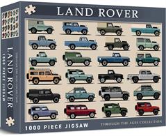 Land Rover Through The Ages 1000 Piece Jigsaw Puzzle