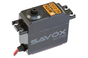 Standard Size digital servo - High Cost/Performance Rate. Ideal for 30 size airplane, wheel steering on 1/8th Buggy 