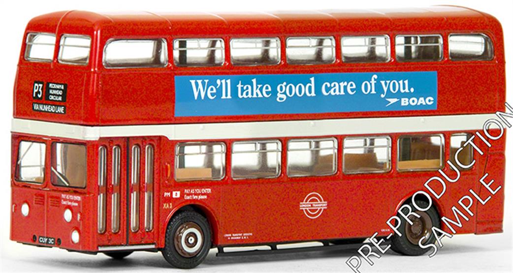 EFE 1/76 18110 Leyland XA Park Royal Atlantean London Transport Bus Model