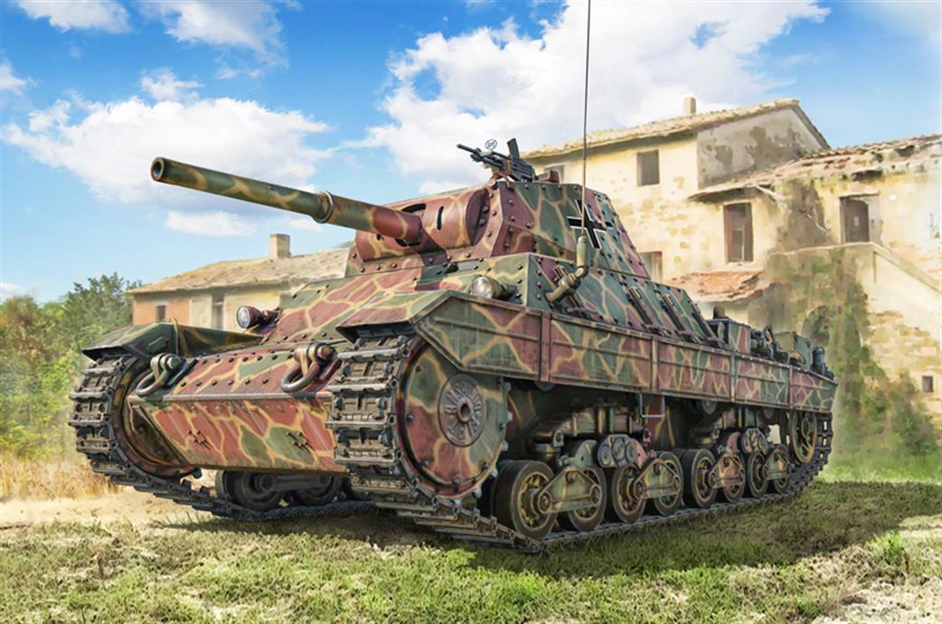Italeri 1/35 6599 Carro Armato P40 Ww2 Italian Tank Kit
