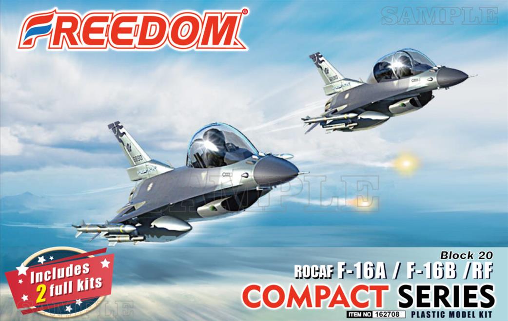 Freedom Models  162708 ROCAF F-16A/F-16B/RF Block 20 401st TCW
