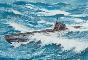Revell 1/144 U Boat Type VIIC/41 German WW2 Submarine 05100Number of parts 107.Model Length 467mmGlue and paints are required