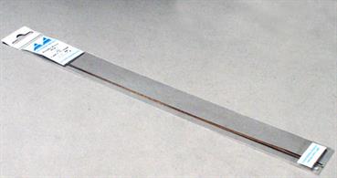 Nickel silver rod section 0.2mm diameter. 1 metre length.