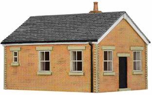 House measures 100mm by 75mm. Overall height 78mm.