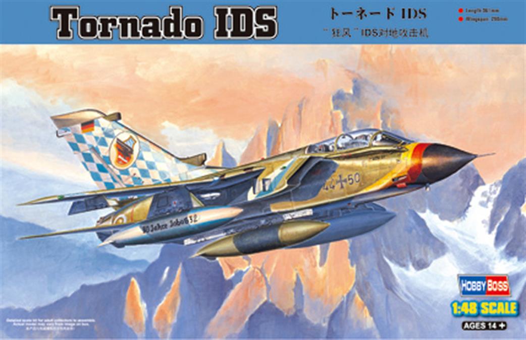 Hobbyboss 1/48 80353 Tornado IDS Modern Luftwaffe Plastic Kit