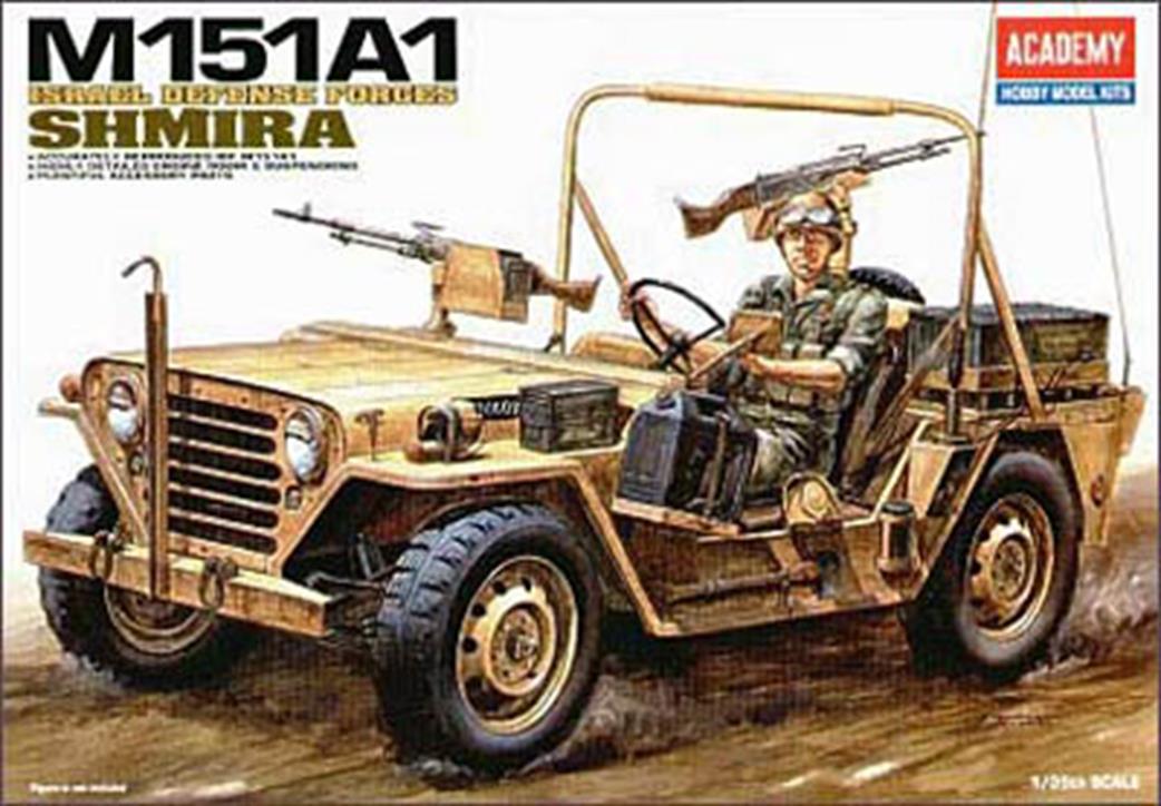 Academy 13004 Israel M151A1 Jeep Shrira Israel Defence Forces 1/35