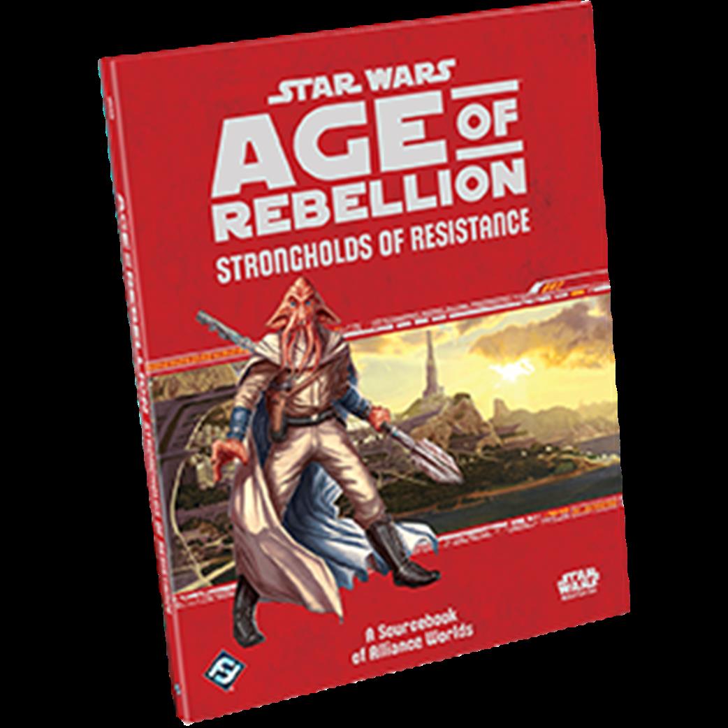 Fantasy Flight Games  SWA30 Strongholds of Resistance, Star Wars: Age of Rebellion Adventure