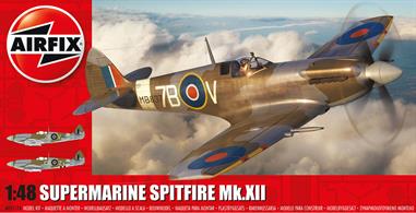 Airfix A05117A a 1/48th Plastic kit of the Rolls Royce Griffon engine powered Supermarine SpitfireGlue and paints are required.