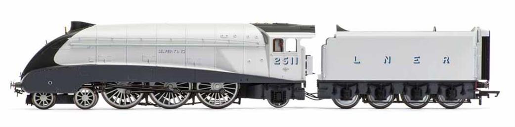 Hornby OO R3308 LNER 2511 Silver King Gresley Streamlined A4 Class 4-6-2 Silver Livery
