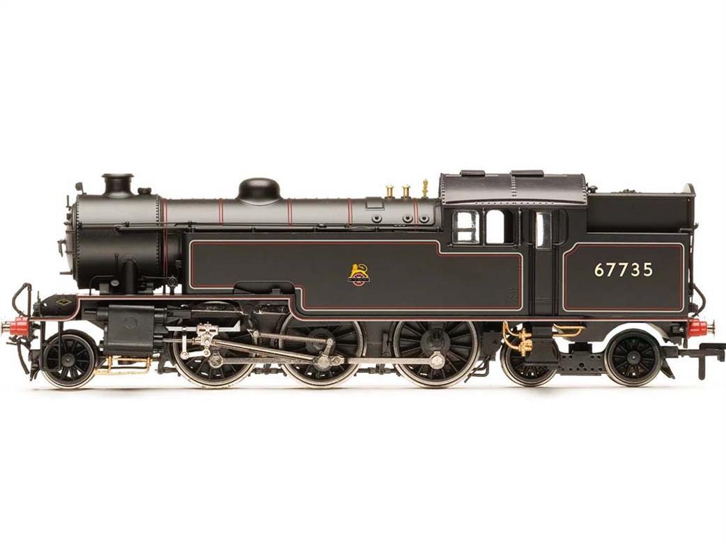 Hornby R30361 BR 67735 Thompson Class L1 2-6-4T BR Lined Black Early Emblem OO